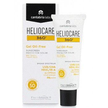 Heliocare 360º SPF 50 Fluido Gel Oil Free Protect Solar