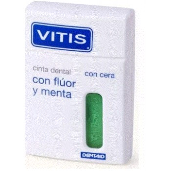 Vitis Cinta Dental con Fluor y Menta