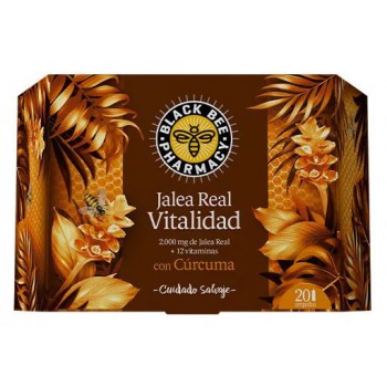 BLACK BEE PHARMACY JALEA VITALIDAD 20 VIALES 10 ML