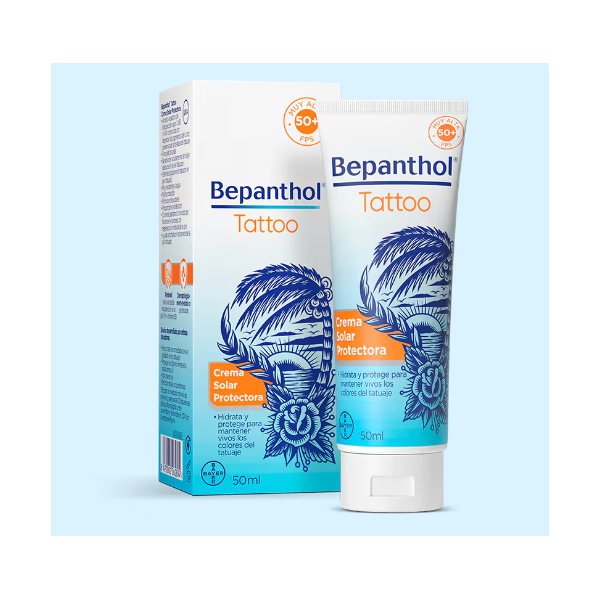 Bepanthol Tatto Crema Solar Protectora SPF50+