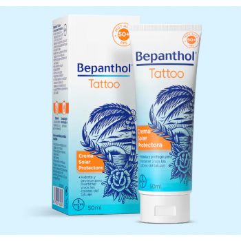 Bepanthol Tatto Crema Solar Protectora SPF50+