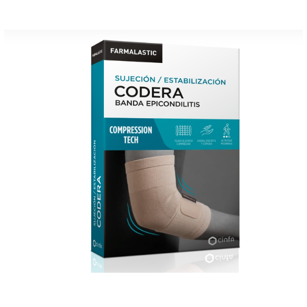 FARMALASTIC Codera Banda Epicondilitis Talla M...