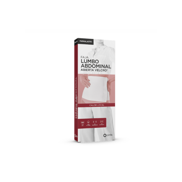 FARMALASTIC Faja Lumbo Abdominal Abierta Velcro...
