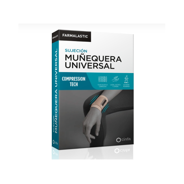 FARMALASTIC Muñequera Universal Talla 2 Beige