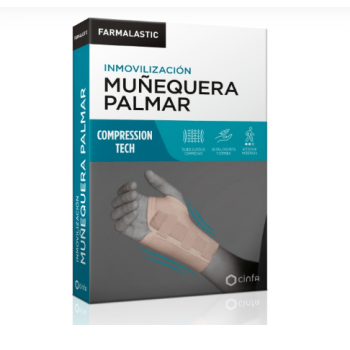 FARMALASTIC Inmovilización Muñequera Palmar Talla P Beige