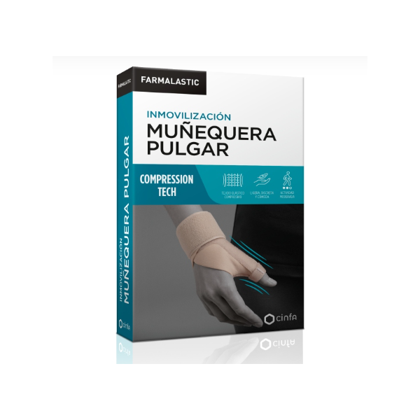 FARMALASTIC Muñequera Pulgar Talla 1 Beige