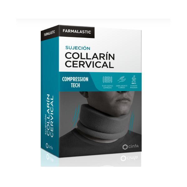 FARMALASTIC Collarín Cervical Adulto Gris