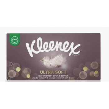 Kleenex Pañuelos Ultra Soft caja 64 unidades