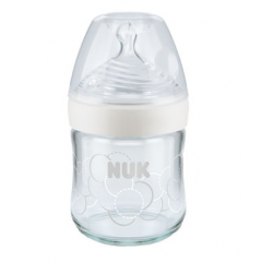 Nuk Nature Sense Biberón Cristal Silicona 1S 120ml