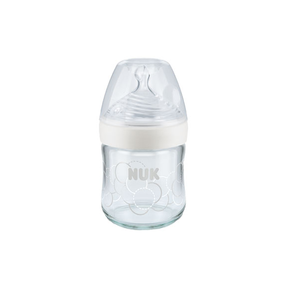 Nuk Nature Sense Biberón Cristal Silicona 1S 120ml