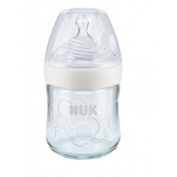 Nuk Nature Sense Biberón Cristal Silicona 1S 120ml