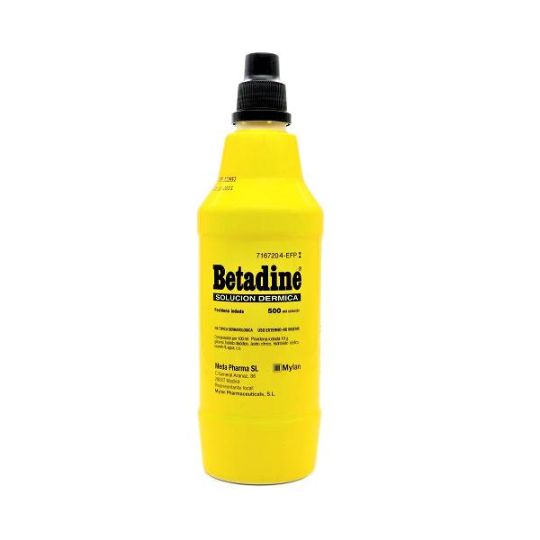 BETADINE 100mg/mL Solución Cutánea 125 mL