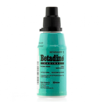 BETADINE Vaginal 100mg/mL Solución Vaginal 125 mL