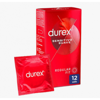 DUREX Preservativo Sensitivo Suave 12 Unidades