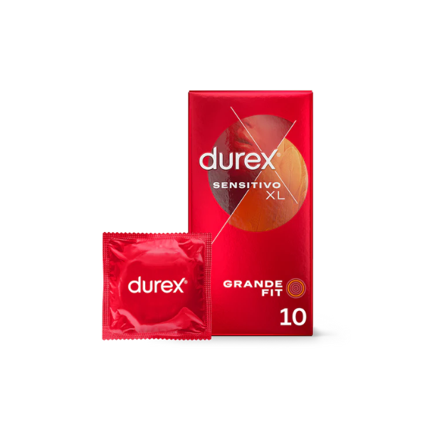 DUREX Preservativo Sensitivo XL 10 Unidades