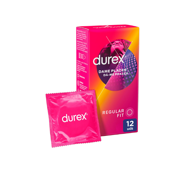 DUREX Preservativos Dame Placer 12 Unidades