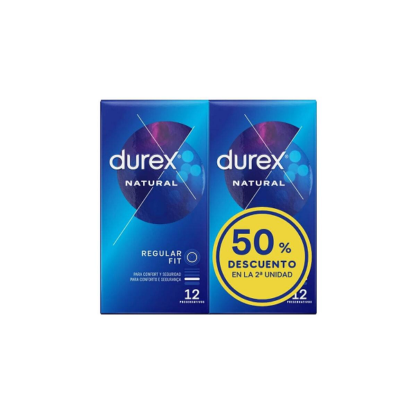 Durex Preservativo Natural Duplo 24 Unidades