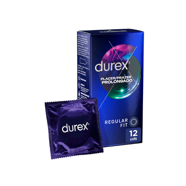 DUREX Placer prolongado 12 Preservativos