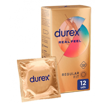 DUREX Preservativo Real Feel 12 Unidades