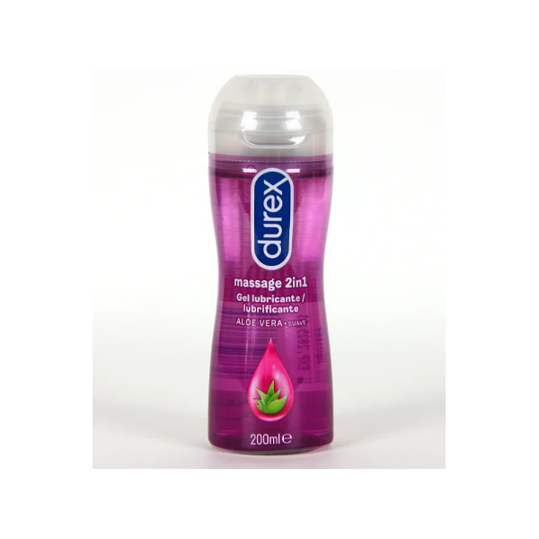 DUREX Lubricante Massage 2en1 Aloe Vera 200mL