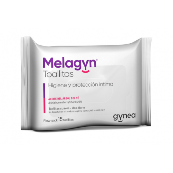 MELAGYN Toallitas Higiene Íntima 15 Unidades