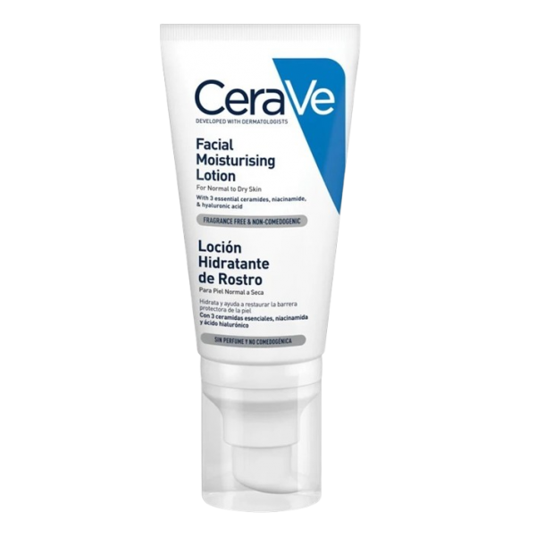 Cerave Loción Hidratante de Rostro PM 52 mL