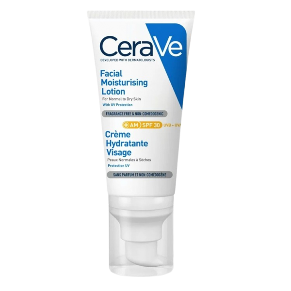 Cerave Loción Hidratante de Rostro SPF30 52 mL