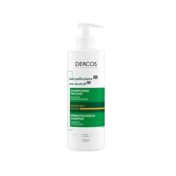 Dercos Anticaspa Champú Cabello Seco 400 mL