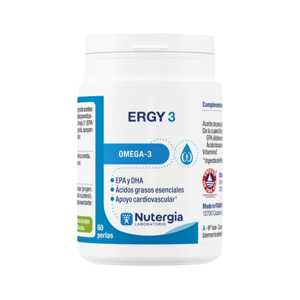 ERGY 3 Omega-3 Nutergia 60 perlas