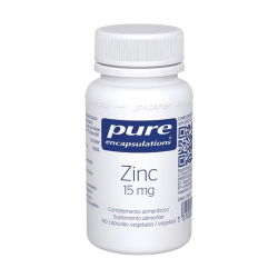 PURE ZINC 15MG 60 CAPS