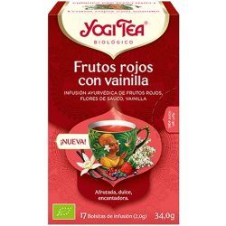 Yogi Tea Frutos Rojos con vainilla